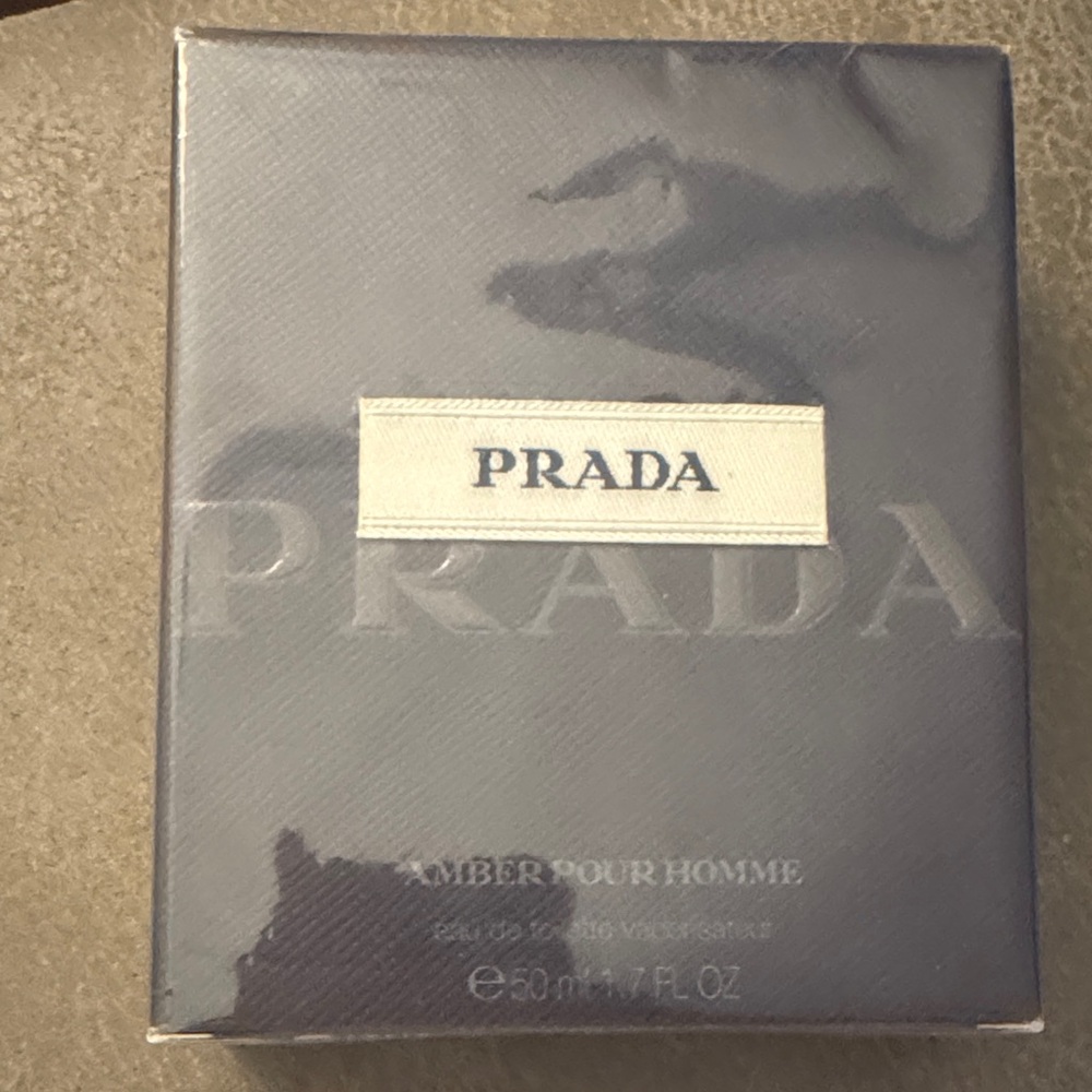 Prada Amber Pour Homme in Elegant Gray